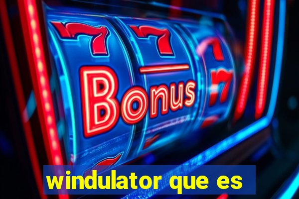 windulator que es